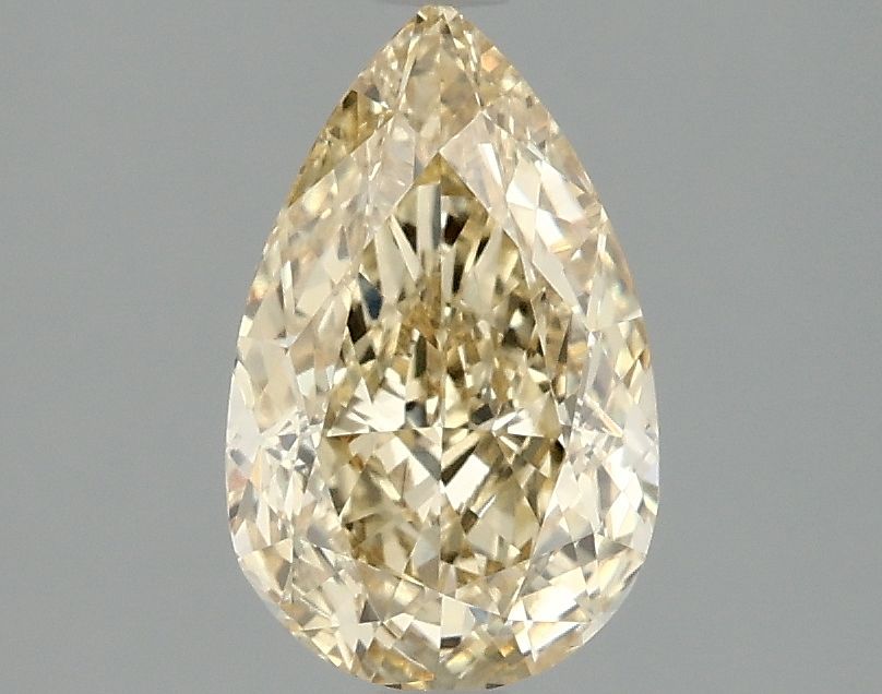 Pear Fancy Intense Yellow Lab-grown Diamond 1.59ct VVS2 loose diamond