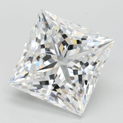 Princess Lab-Grown Diamond 3.16ct D IF
