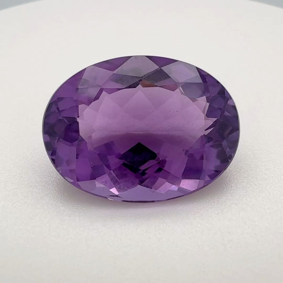 Oval Purple Amethyst 8.53ct loose gemstone