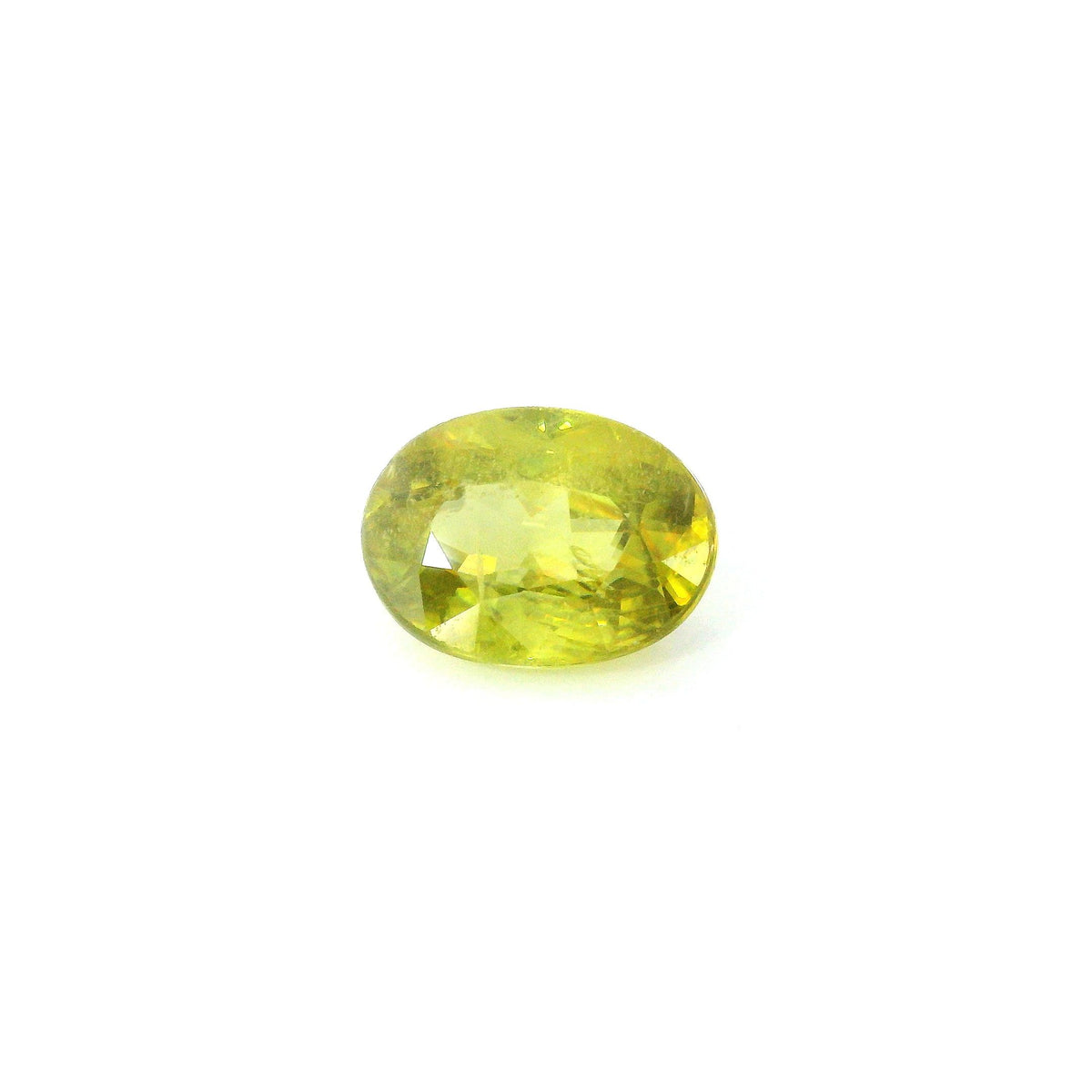 Oval Yellow Sphene 1.54ct loose gemstone