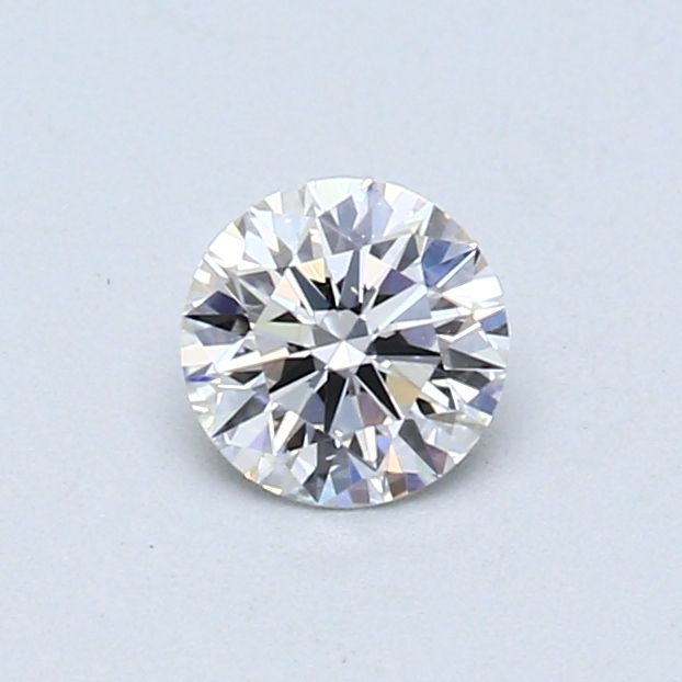 Round Natural Diamond 0.39ct D VS2