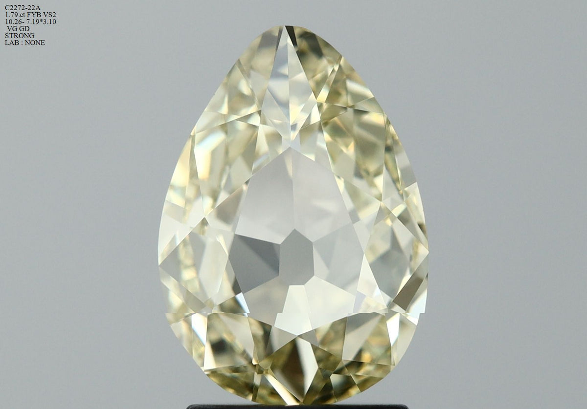 Old Miner Fancy Yellowish Brown Natural Diamond 1.79ct VS2 loose diamond