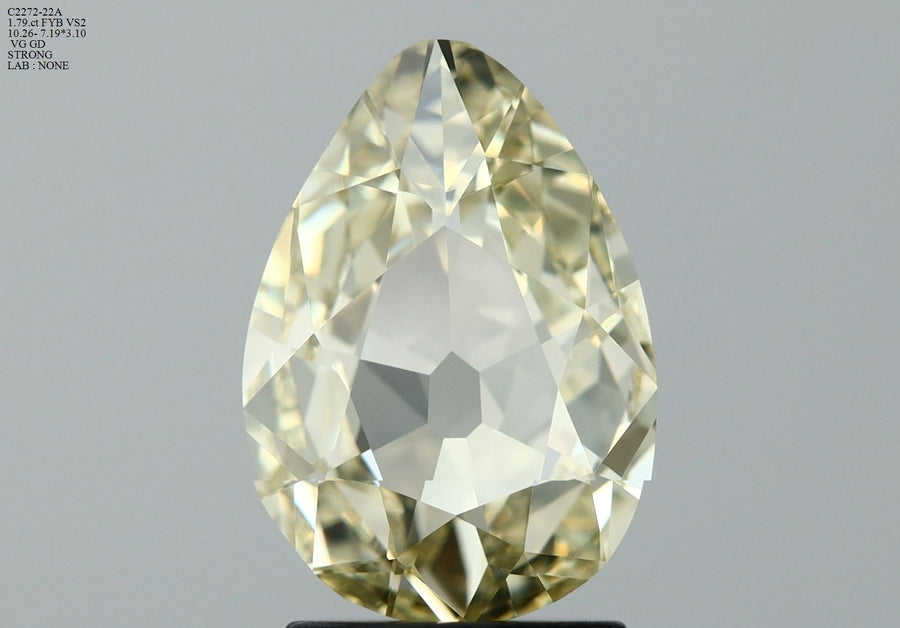 Old Miner Fancy Yellowish Brown Natural Diamond 1.79ct VS2 loose diamond