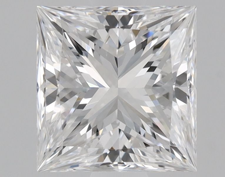 Princess Natural Diamond 0.90ct D VVS2