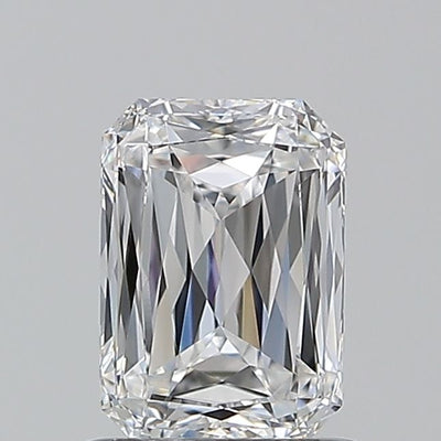 Radiant Natural Diamond 1.00ct D VVS2
