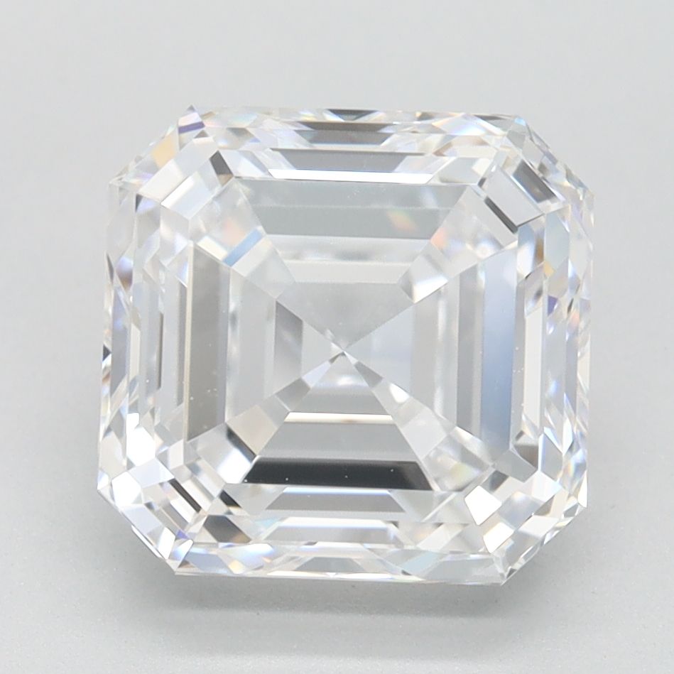 Asscher Lab-Grown Diamond 2.97ct D IF
