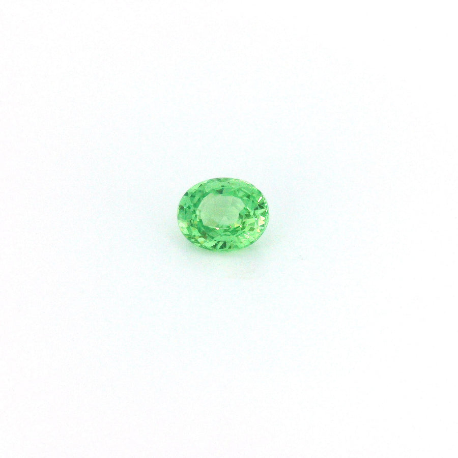 Oval Green Garnet 0.42ct loose gemstone