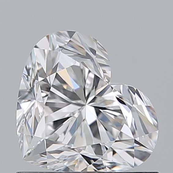 Heart Natural Diamond 0.92ct E VVS1