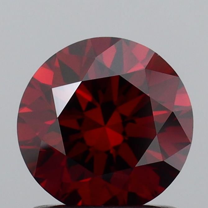 Round Fancy Deep Orange Lab-grown Diamond 1.07ct VS1 loose diamond