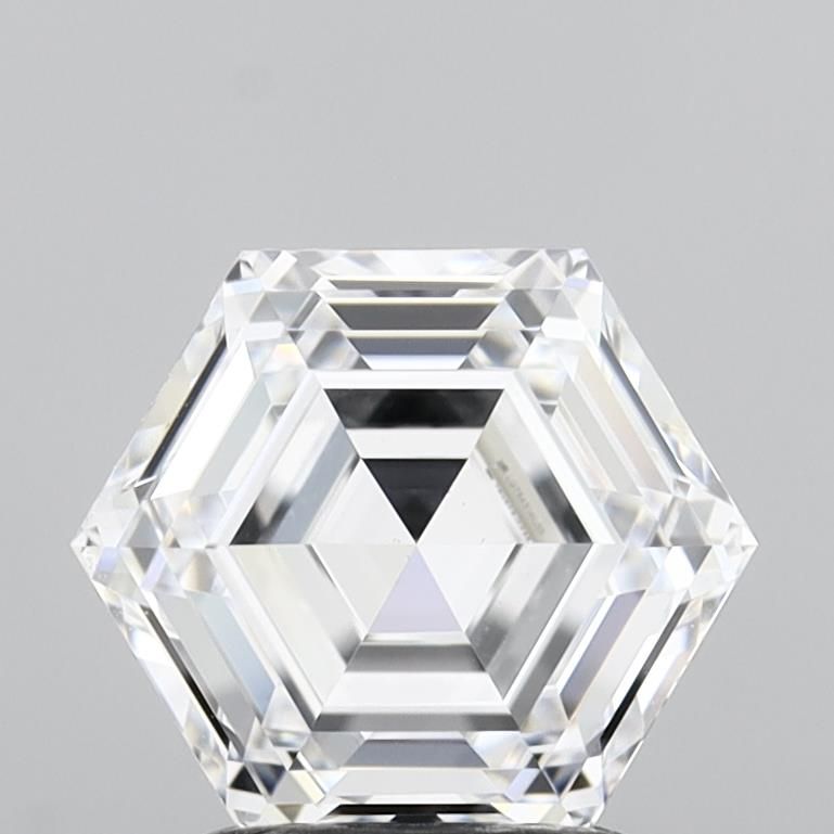 Hexagonal Lab-Grown Diamond 2.04ct D VVS1