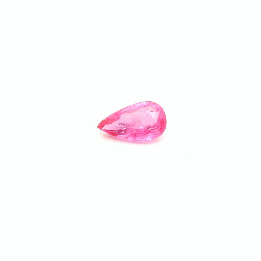 Pear Pink Sapphire 0.59ct loose gemstone