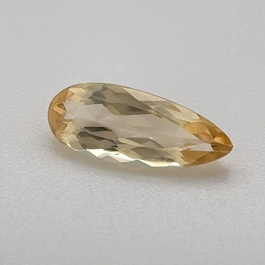 Pear Yellow Topaz 0.795ct loose gemstone