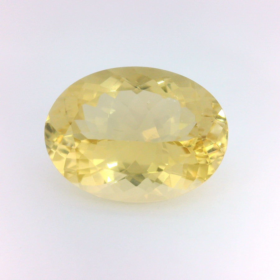 Oval Yellow Heliodor 9.08ct loose gemstone