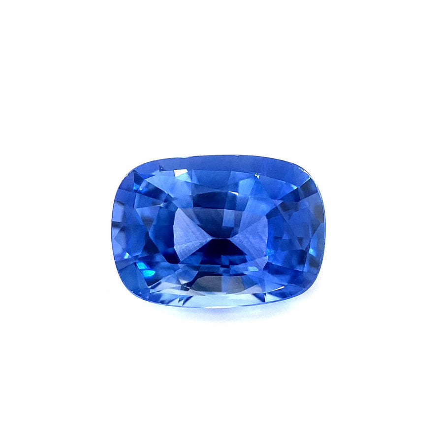 Cushion Blue Sapphire 3.07ct loose gemstone