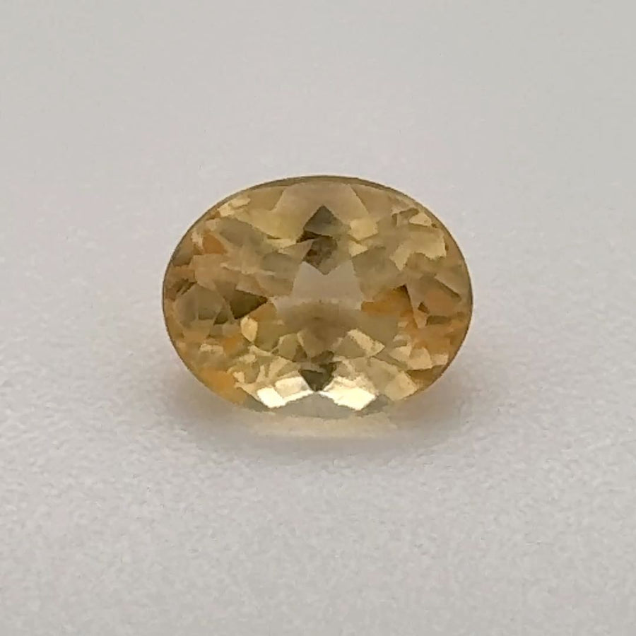 Oval Yellow Topaz 0.68ct loose gemstone