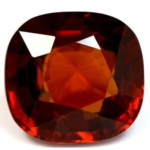 Cushion Orange Garnet 10.98ct loose gemstone