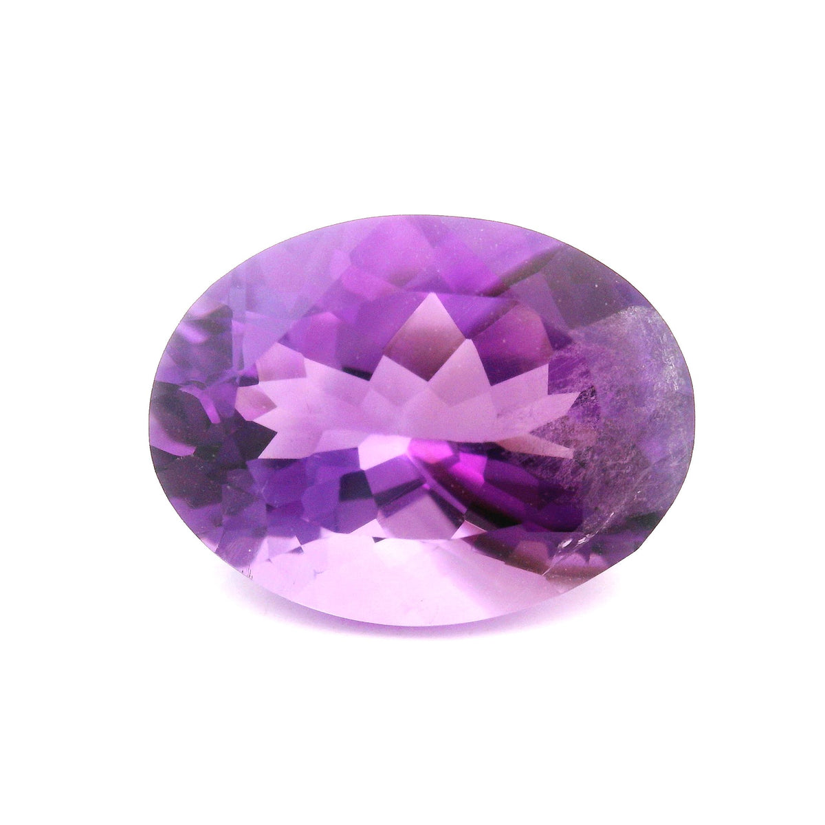 Oval Purple Amethyst 7.74ct loose gemstone