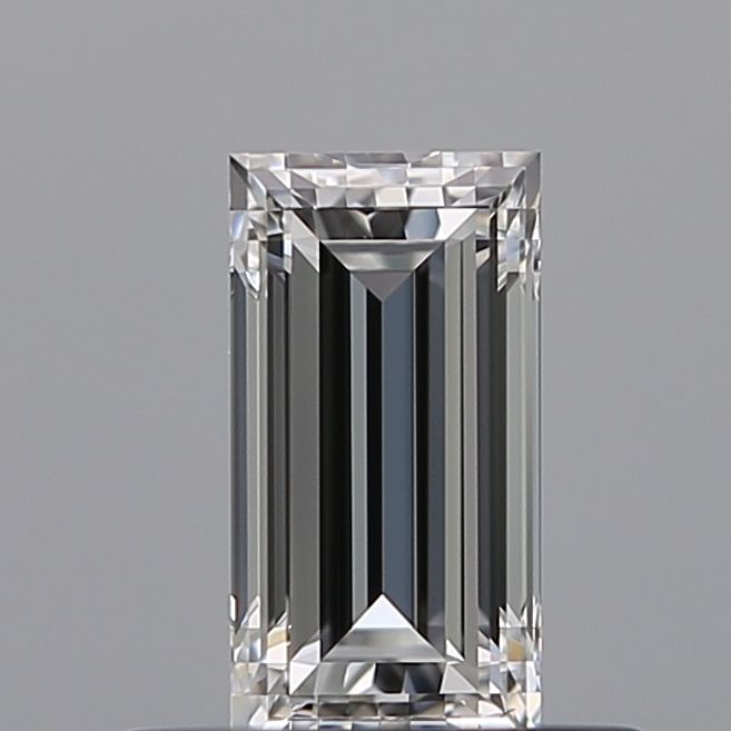 Baguette Natural Diamond 0.45ct D IF