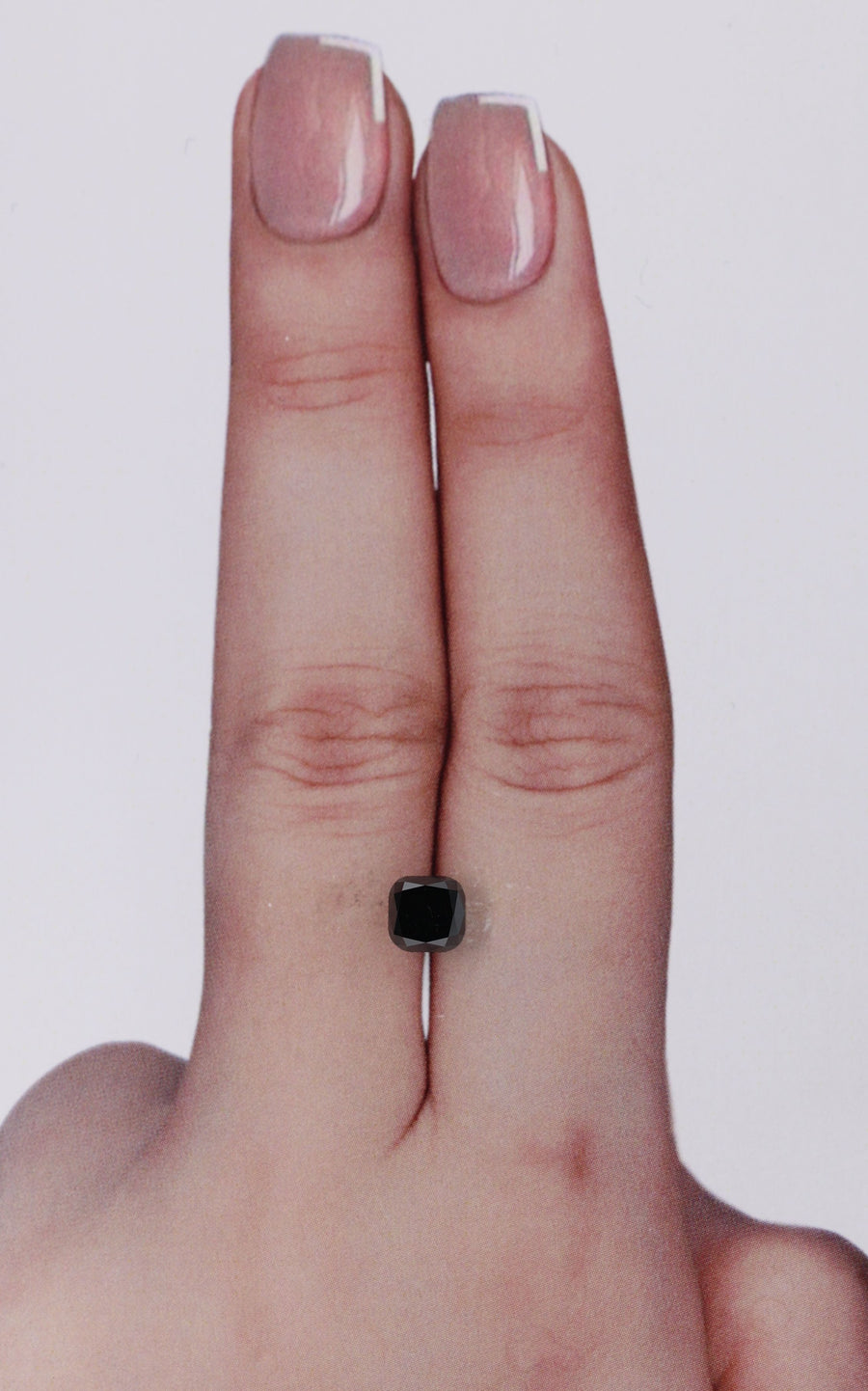 Cushion Black Natural Diamond 1.01ct loose diamond