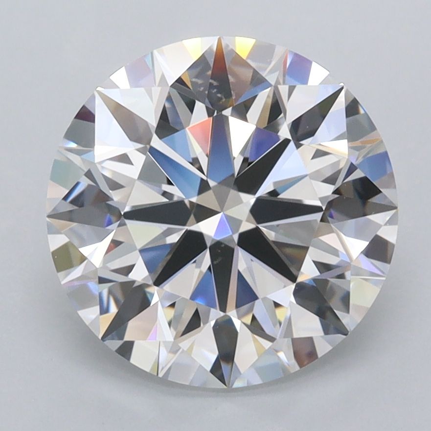 Round Lab-Grown Diamond 3.55ct D FL