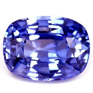 Cushion Blue Sapphire 3.21ct loose gemstone