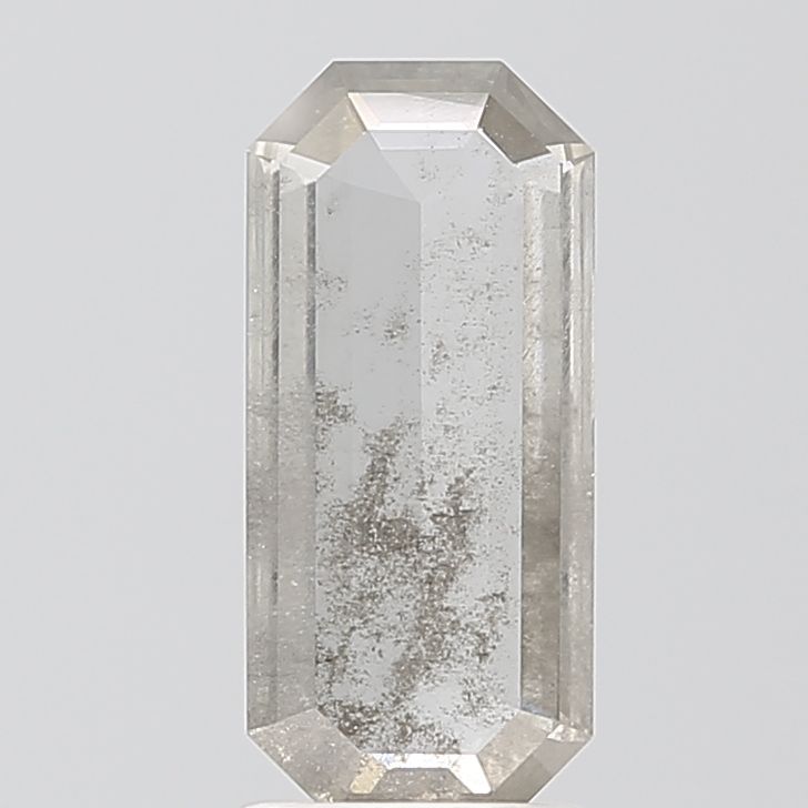 Emerald Salt And Pepper Lab-grown Diamond 1.45ct I1 loose diamond