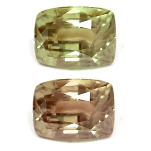 Cushion Green Alexandrite 0.73ct loose gemstone