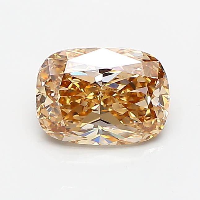 Cushion Fancy Light Brown Lab-grown Diamond 1.05ct VVS2 loose diamond