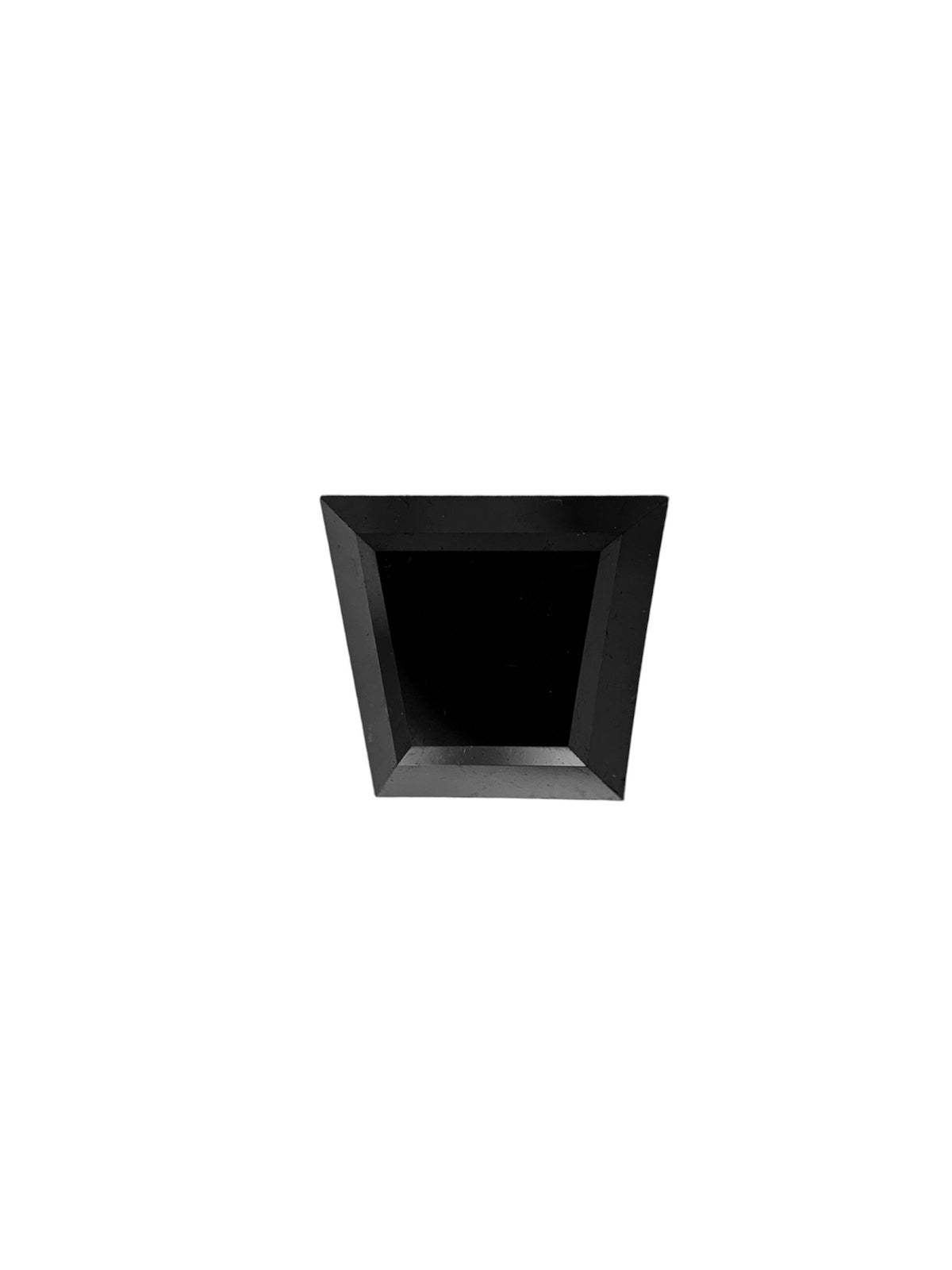 Trapezoid Fancy Black Natural Diamond 2.39ct VVS2 loose diamond