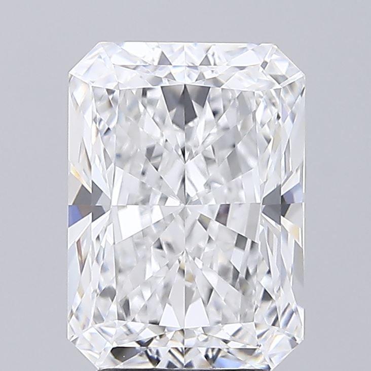 Radiant Lab-Grown Diamond 3.76ct D VVS1