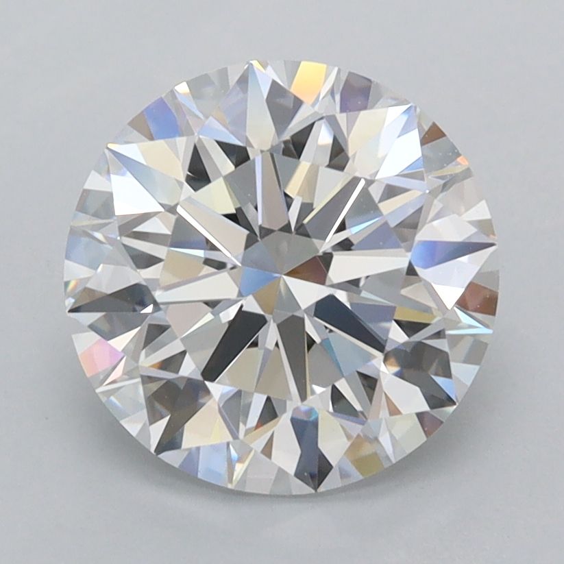 Round Lab-Grown Diamond 2.45ct D FL