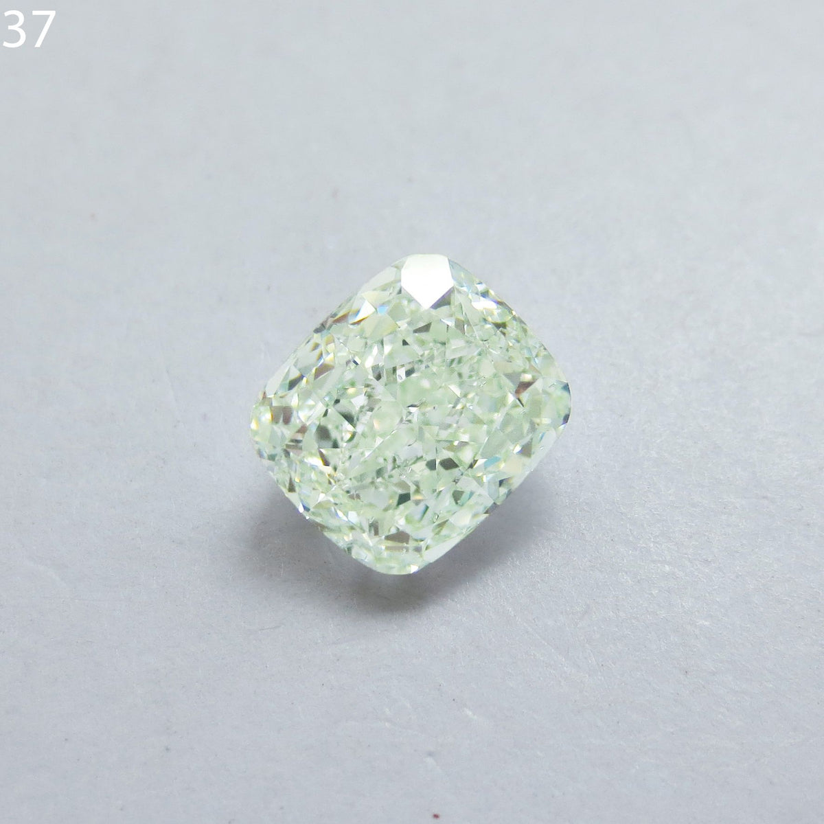 Cushion Fancy Light Green Natural Diamond 2.33ct SI2 loose diamond