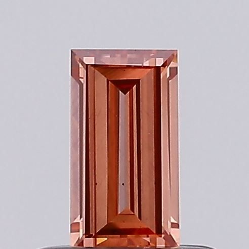 Baguette Fancy Intense Red Lab-grown Diamond 0.34ct VS1 loose diamond