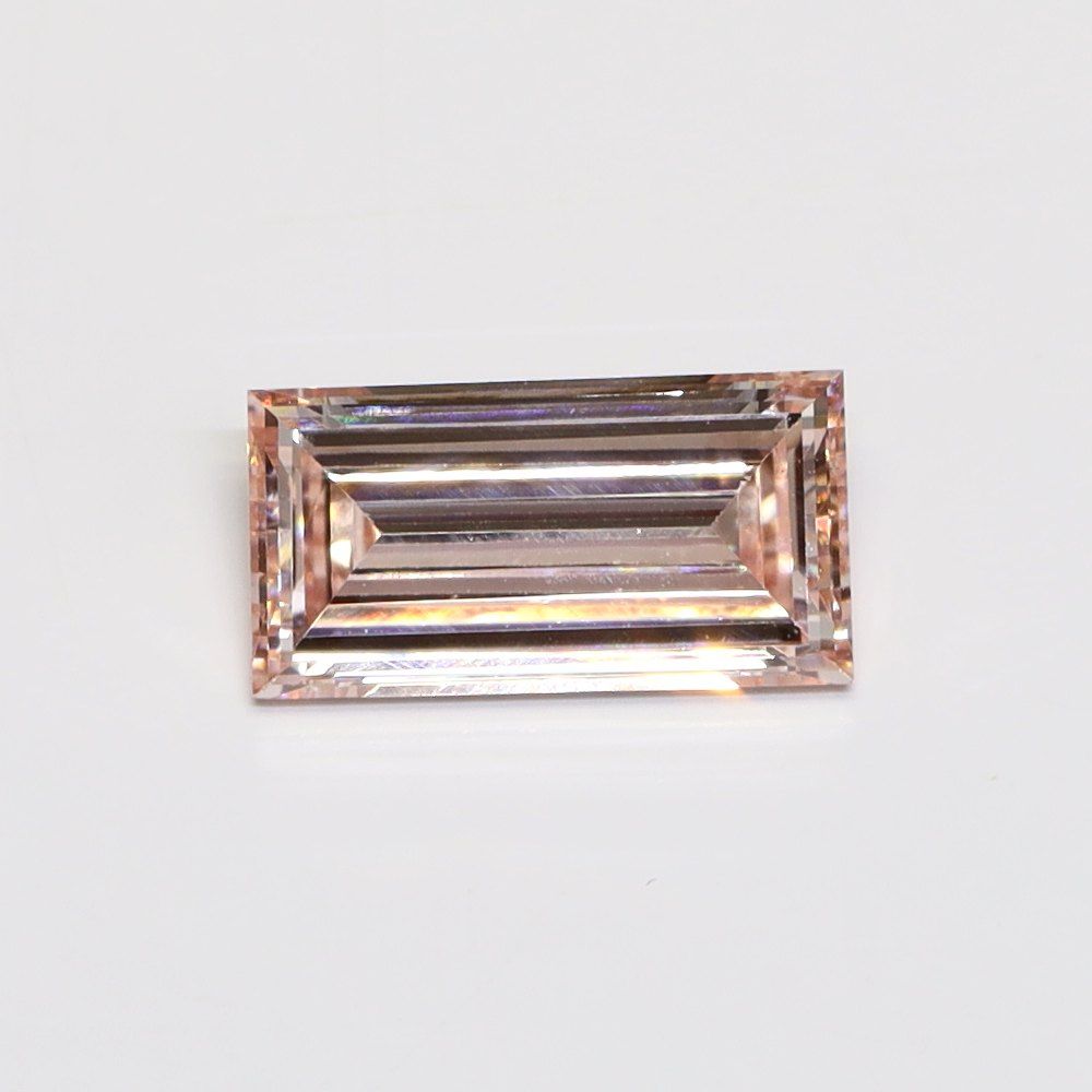 Baguette Fancy Intense Pink Lab-grown Diamond 1ct VS1 loose diamond