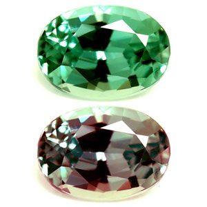 Oval Green Alexandrite 0.33ct loose gemstone