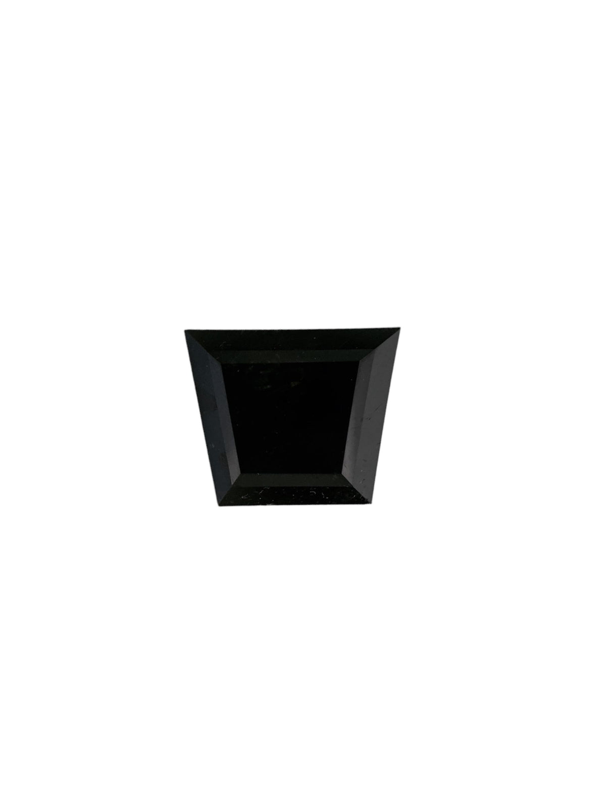 Trapezoid Fancy Black Natural Diamond 2.32ct VVS2 loose diamond