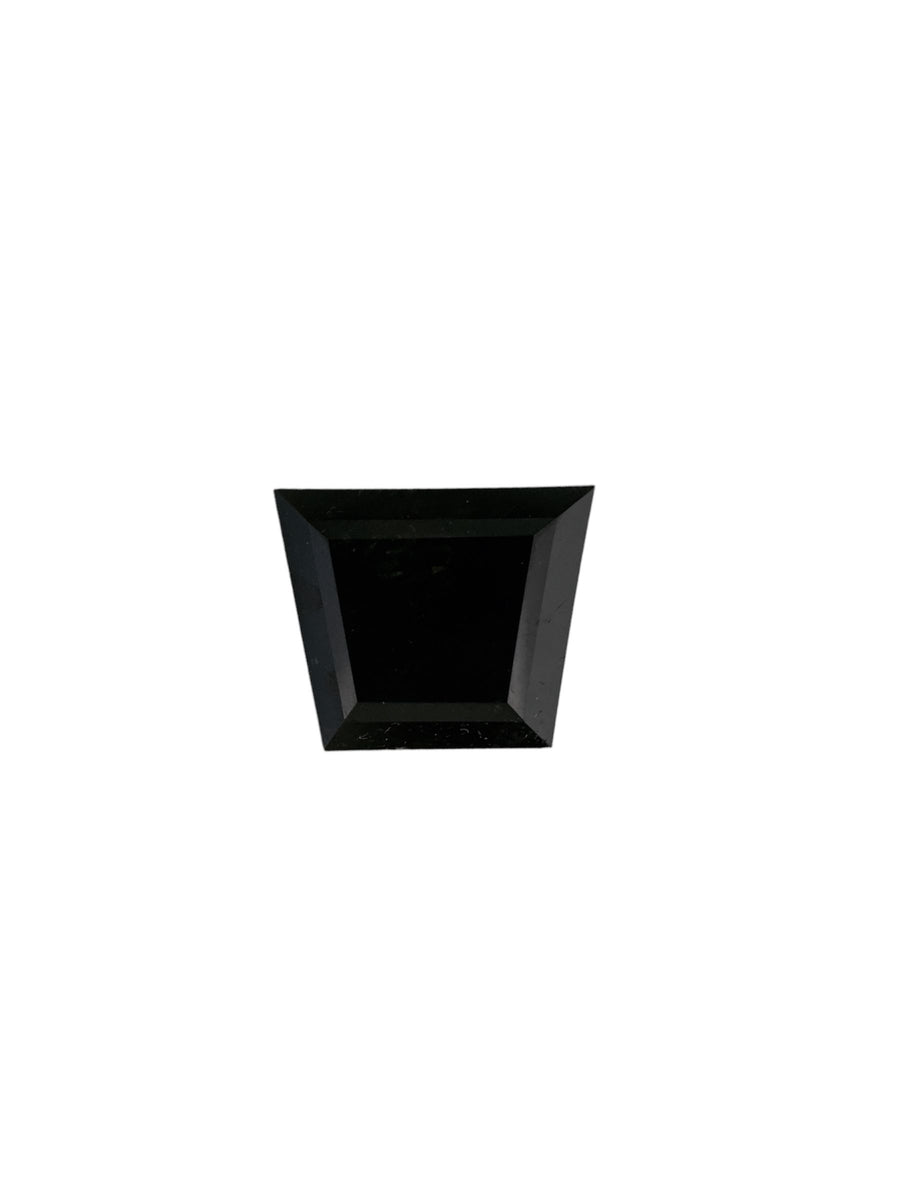 Trapezoid Fancy Black Natural Diamond 2.32ct VVS2 loose diamond