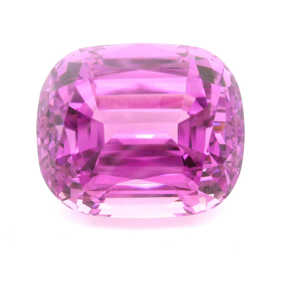 Cushion Pink Kunzite 89.29ct loose gemstone