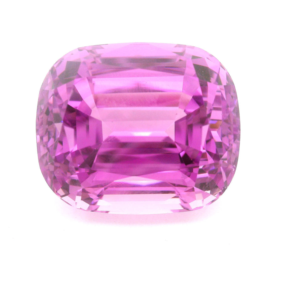 Cushion Pink Kunzite 89.29ct loose gemstone