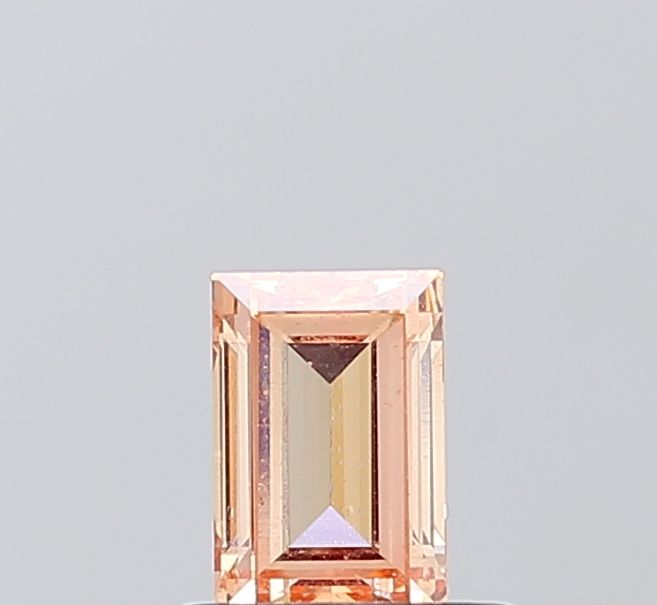 Radiant Fancy Intense Yellowish Orange Lab-grown Diamond 0.61ct VS1 loose diamond