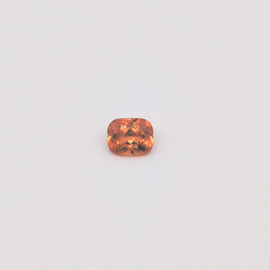 Cushion Orange Garnet 1.16ct loose gemstone