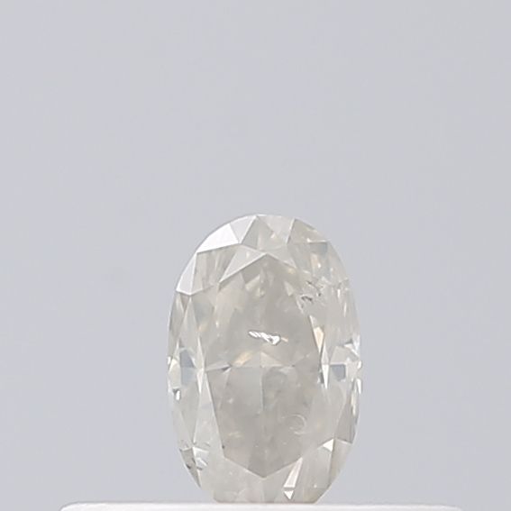Oval Salt And Pepper Natural Diamond 0.2ct VVS2 loose diamond