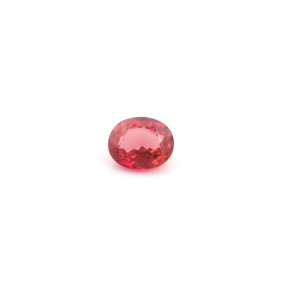 Oval Red Ruby 0.75ct loose gemstone