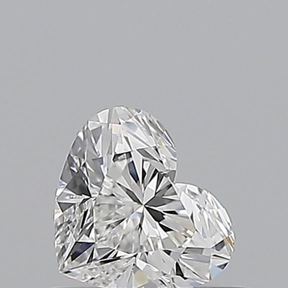 Heart Natural Diamond 0.52ct E VVS1