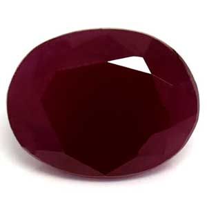 Oval Red Ruby 1.63ct loose gemstone