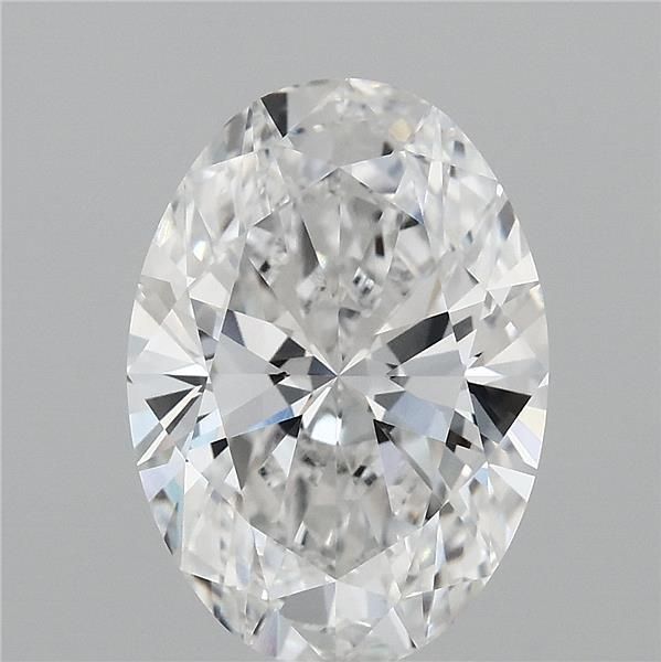 Oval Lab-Grown Diamond 3.52ct E VVS1