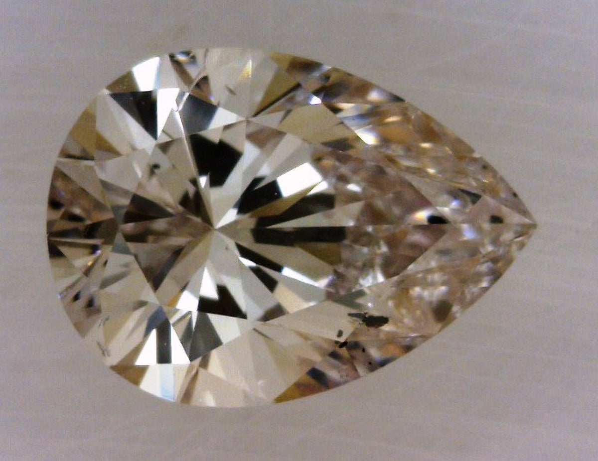Pear Very Light Pink Natural Diamond 0.31ct I1 loose diamond