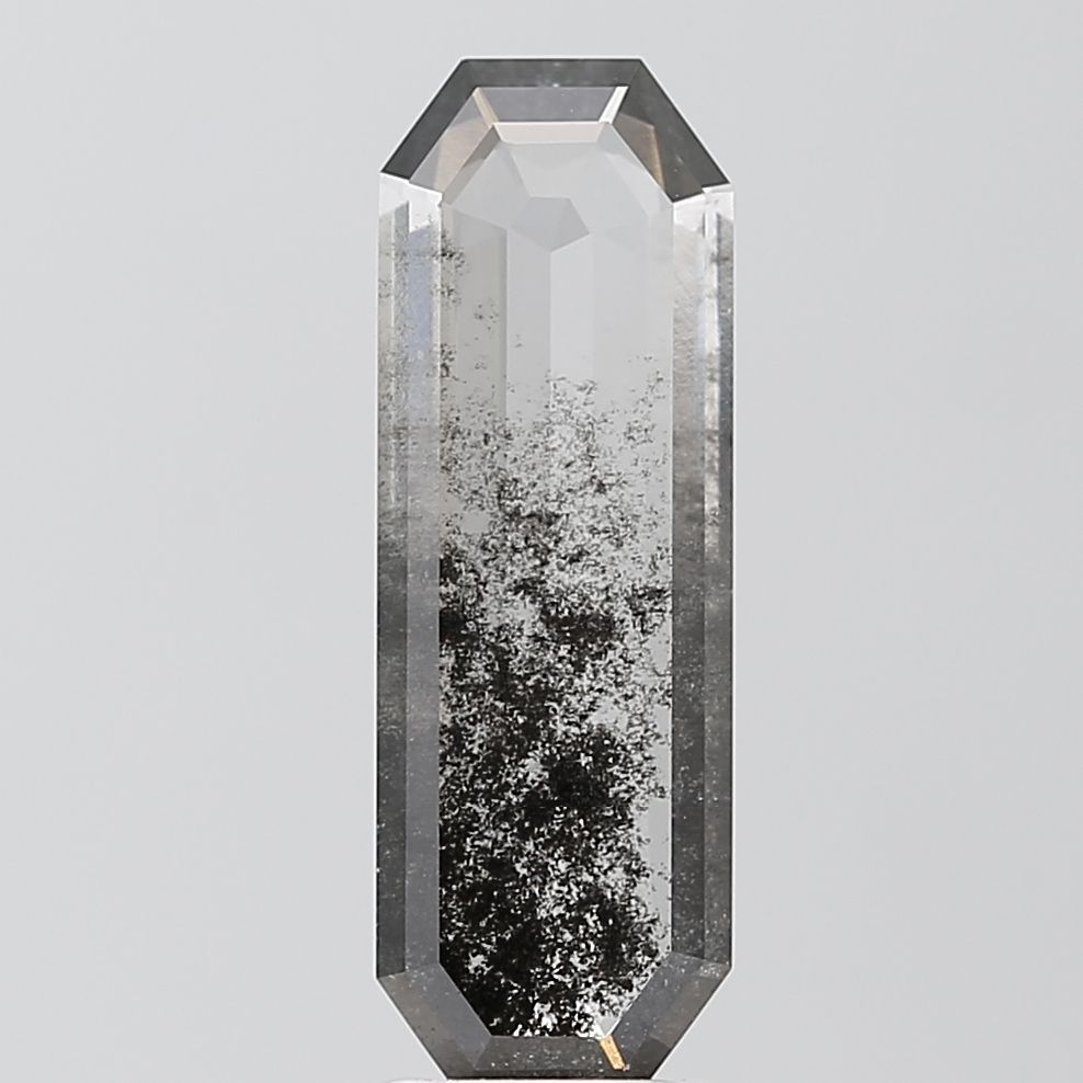 Emerald Salt And Pepper Lab-grown Diamond 1.99ct I2 loose diamond