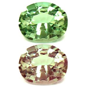 Oval Green Alexandrite 0.61ct loose gemstone