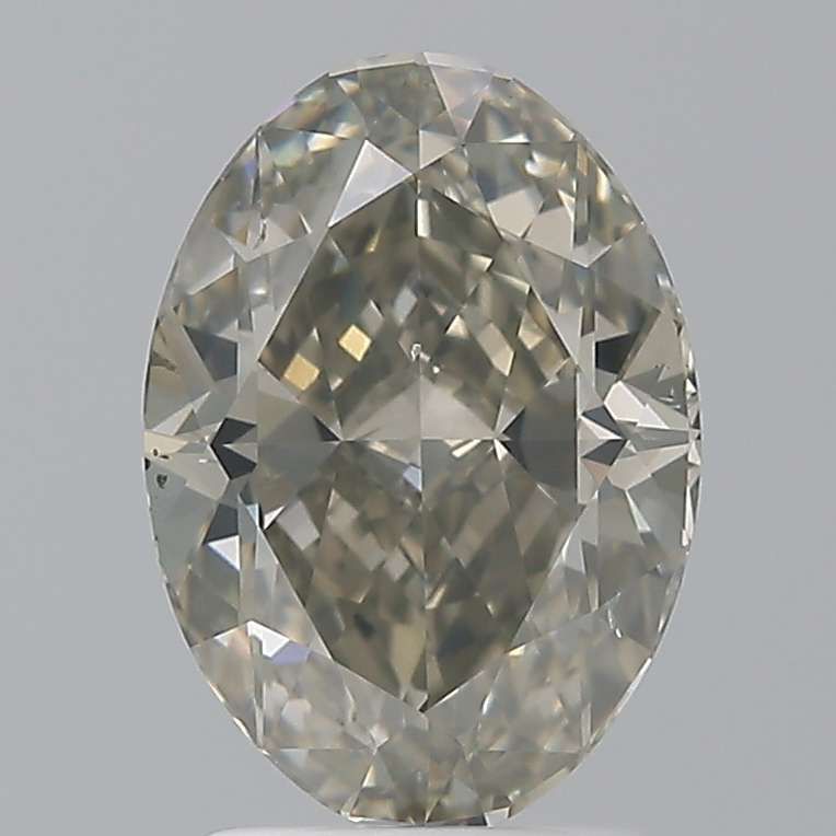 Oval Fancy Gray Natural Diamond 2.01ct SI1 loose diamond